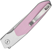 Civivi Brr15 Light White, Powder Pink G10 (3.2" Satin Finished Nitro-V) Folding Knife [C25063-3] - product view 2