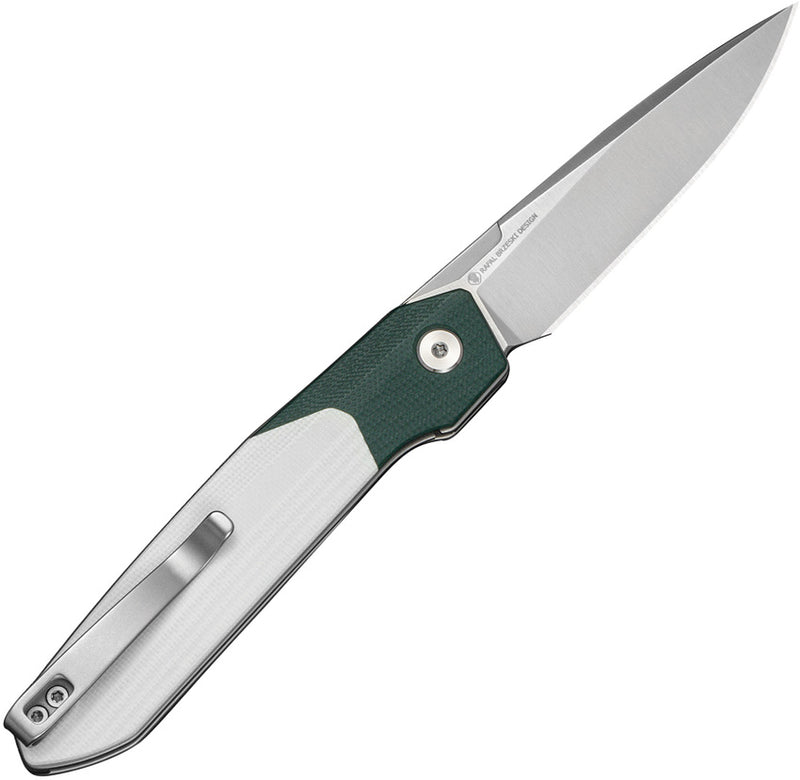 Civivi Brr15 Light Teal Green, White G10 (3.2" Satin Finished Nitro-V) Folding Knife [C25063-4] - product view 3