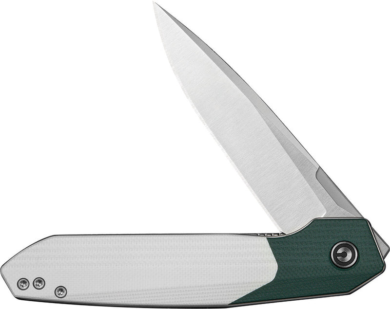 Civivi Brr15 Light Teal Green, White G10 (3.2" Satin Finished Nitro-V) Folding Knife [C25063-4] - product view 4