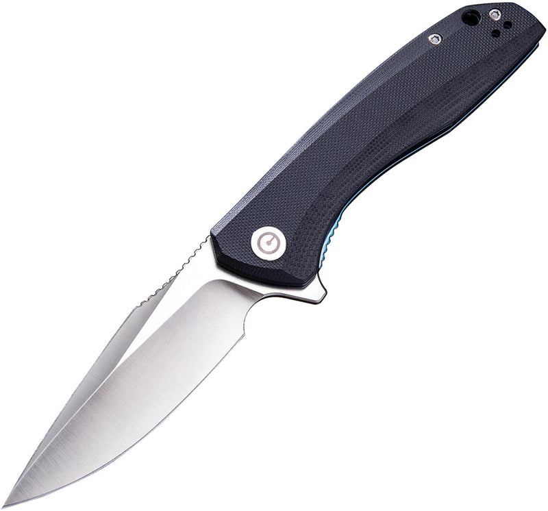 Civivi Baklash Black G10 (3.50" Satin finish 9Cr18MoV stainless) Folding Knife [C801C] - product view 1