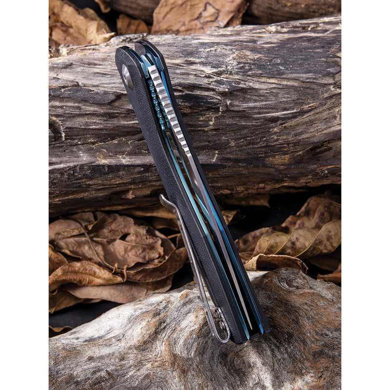 Civivi Baklash Black G10 (3.50" Satin finish 9Cr18MoV stainless) Folding Knife [C801C] - product view 2