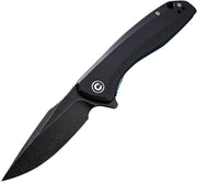Civivi Baklash Black G10 (3.5" Black Stonewashed 9Cr18MoV) Folding Knife [C801H] - product view 1