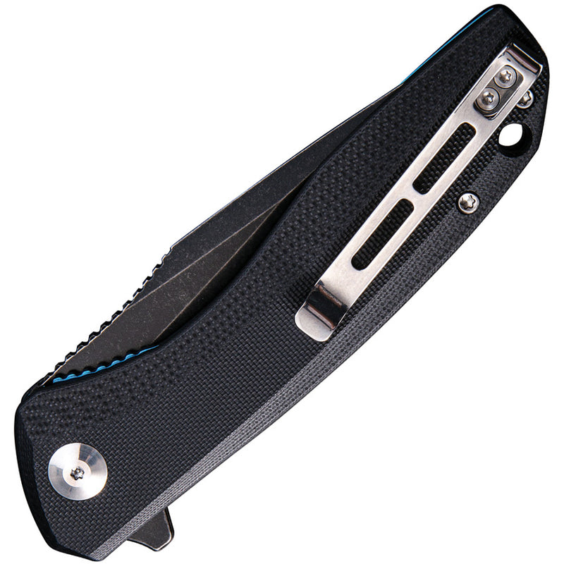 Civivi Baklash Black G10 (3.5" Black Stonewashed 9Cr18MoV) Folding Knife [C801H] - product view 2