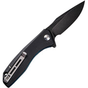 Civivi Baklash Black G10 (3.5" Black Stonewashed 9Cr18MoV) Folding Knife [C801H] - product view 3