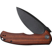 Civivi Praxis Guibourtia Wood (3.75" Black Stonewashed 9Cr18MoV) Folding Knife [C803H] - product view 4