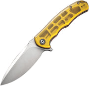 Civivi Praxis Polished Ultem (3.75" Satin Finished 9Cr18MoV) Folding Knife [C803L] - product view 1