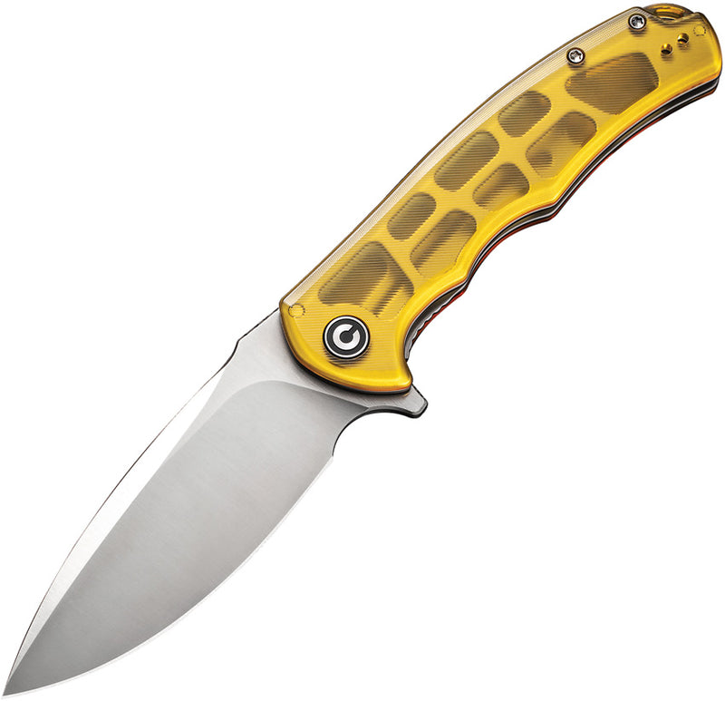 Civivi Praxis Polished Ultem (3.75" Satin Finished 9Cr18MoV) Folding Knife [C803L] - product view 1