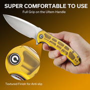 Civivi Praxis Polished Ultem (3.75" Satin Finished 9Cr18MoV) Folding Knife [C803L] - product view 4