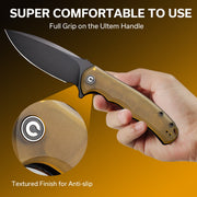 Civivi Praxis Bead Blasted Ultem (3.75" Black 9Cr18MoV) Folding Knife [C803M] - product view 4