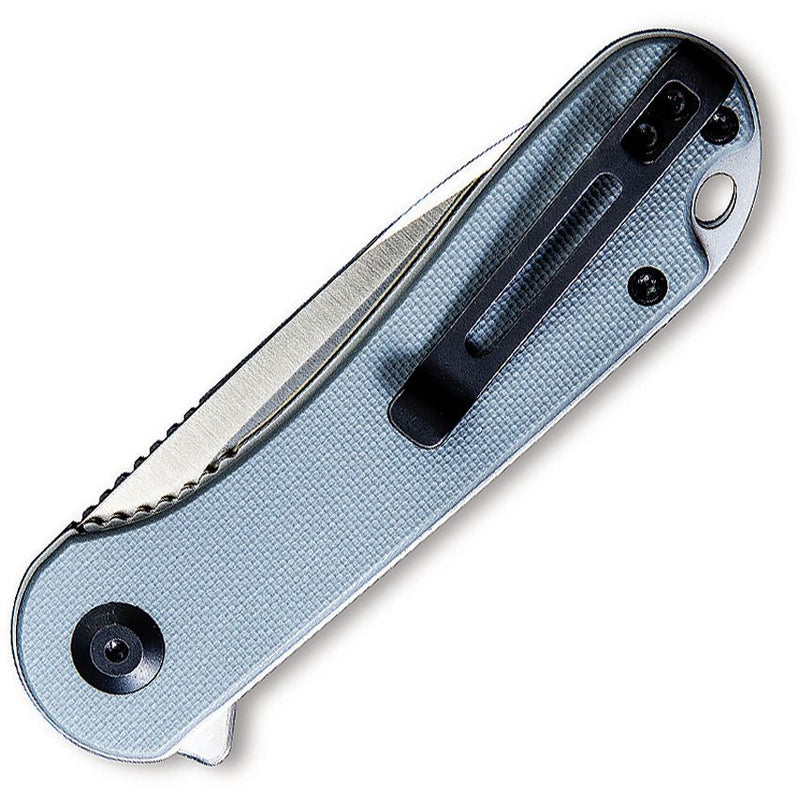 Civivi Elementum Linerlock Gray Folding Knife [C907B]