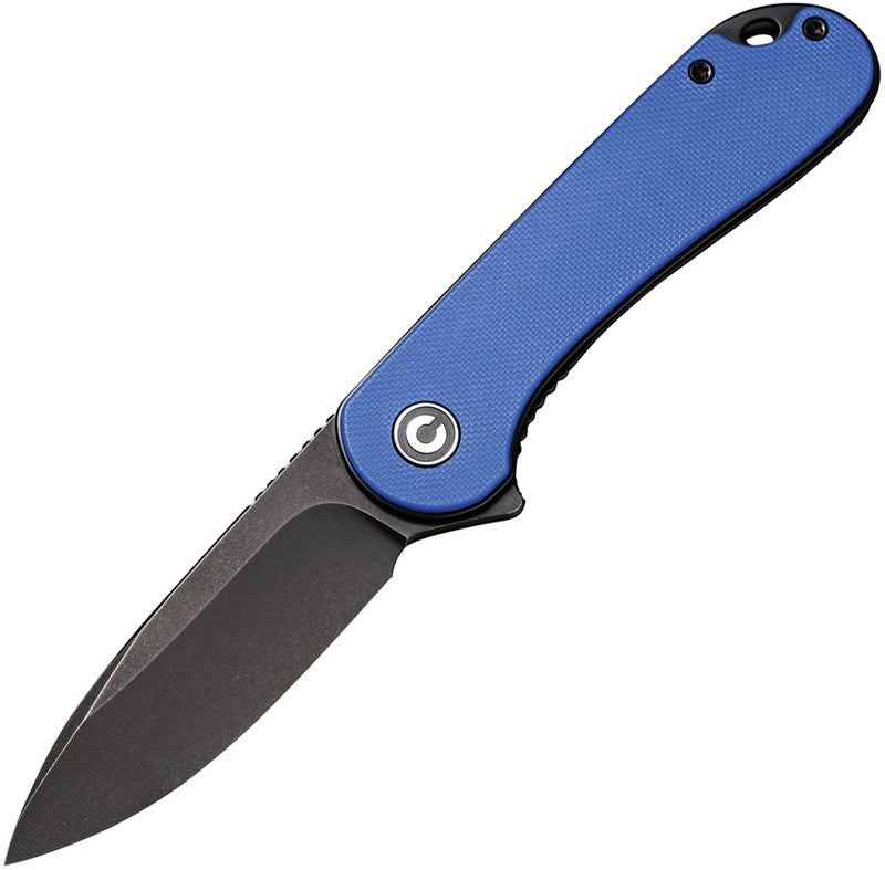 Civivi Elementum Blue G-10 (2.96" Black Stonewashed D2) Folding Knife [C907X] - product view 1