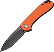 Civivi Elementum Orange G10 (3.00" D2 tool steel) Folding Knife [C907Y] - product view 1