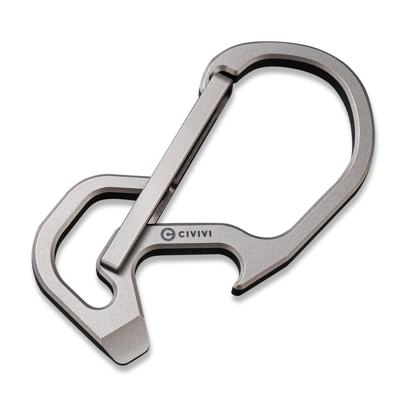 Civivi Click Carabiner Gray [CA-01A] - product view 6