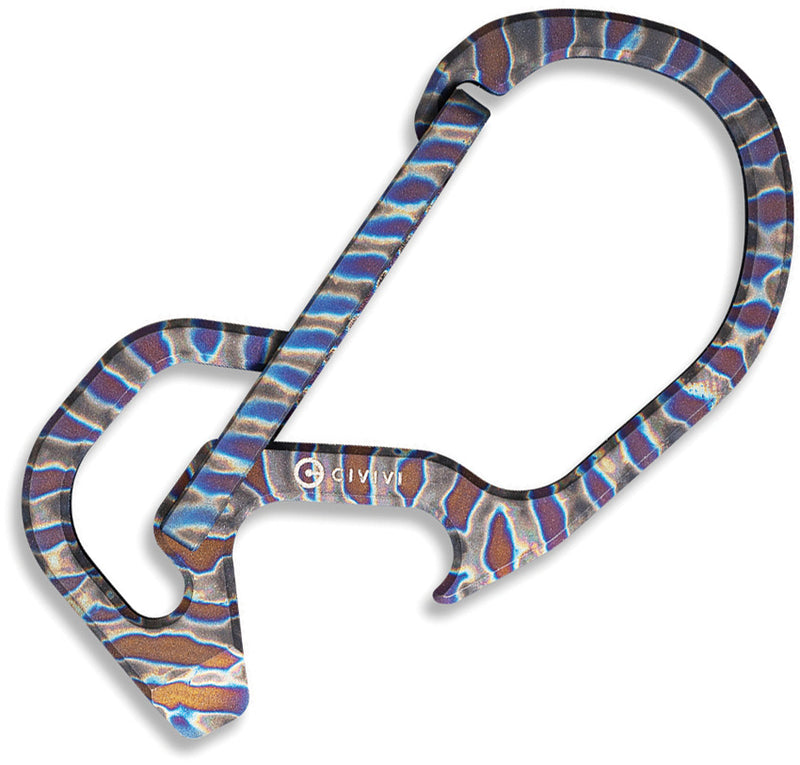 Civivi Click Carabiner Flame [CA-01B] - product view 1