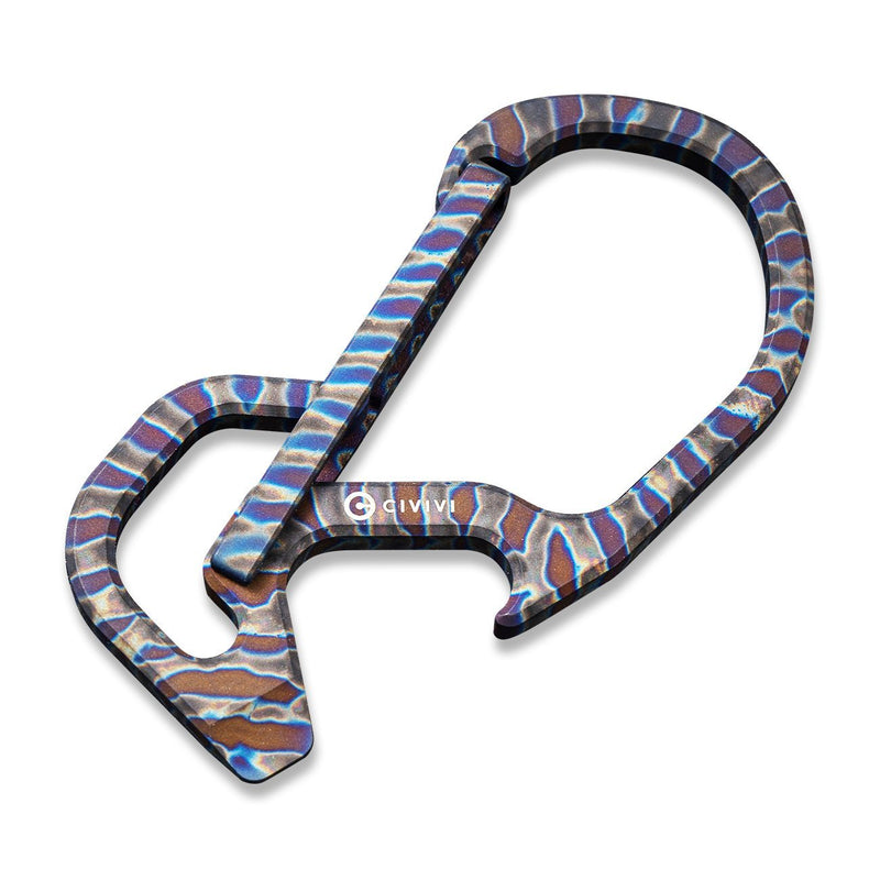 Civivi Click Carabiner Flame [CA-01B] - product view 6