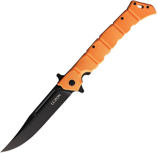 Cold Steel Large Luzon Linerlock Org [CS-20NQX-ORBK-BRK]