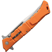 Cold Steel Large Luzon Linerlock Org [CS-20NQX-ORST-BRK]
