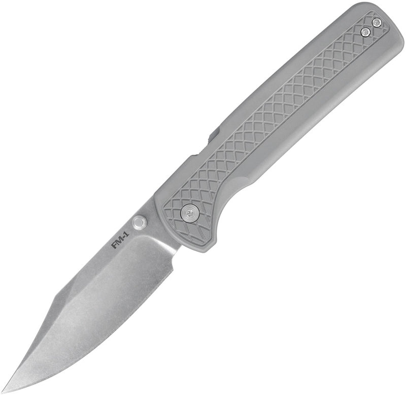 Cold Steel FM-I Atlas Lock Clip Point Gray Titanium (3.50" S35VN stainless) Folding Knife [CS-FL-35FMB-SA] - product view 1