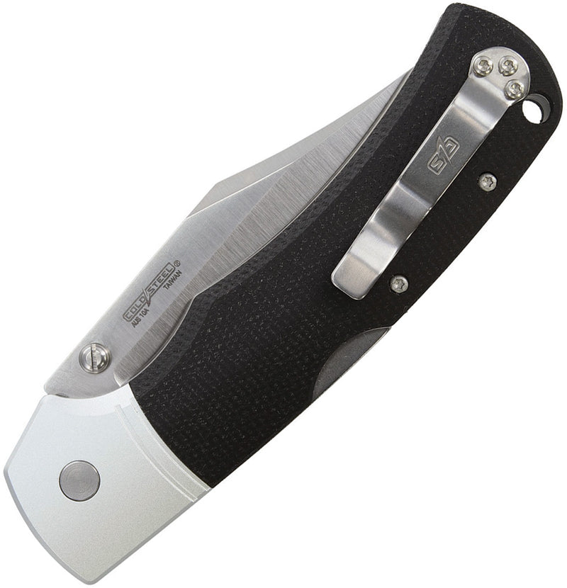 Cold Steel Mackinac Hunter Black Micarta (3.63" AUS-10A stainless) Folding Knife [CS-FL-36MAK-BKST] - product view 2