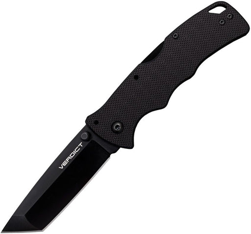 Cold Steel Verdict Lockback Black Tanto [CS-FL-C3T10A]