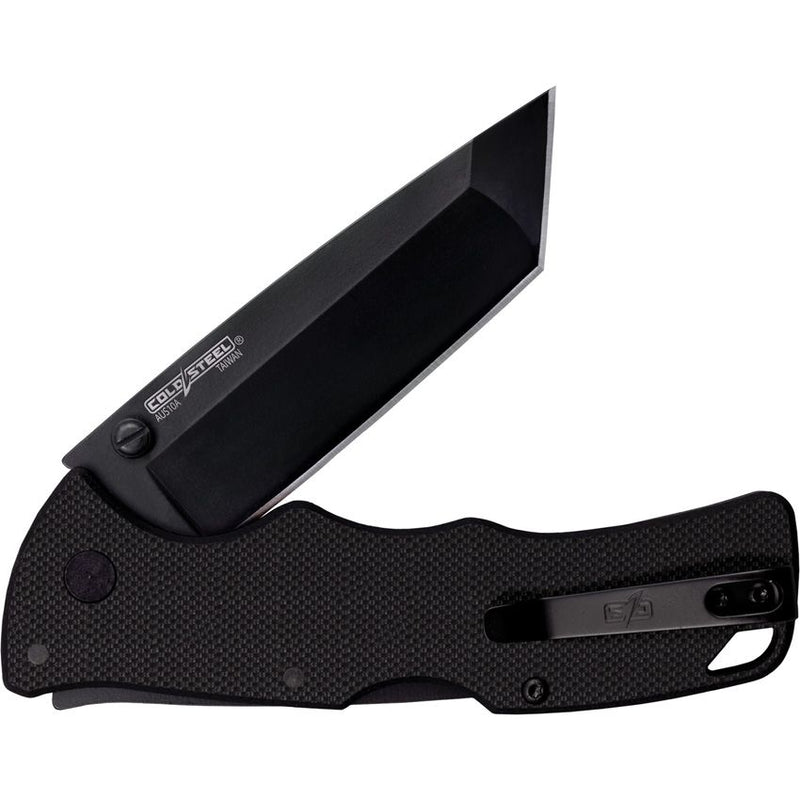 Cold Steel Verdict Lockback Black Tanto [CS-FL-C3T10A]
