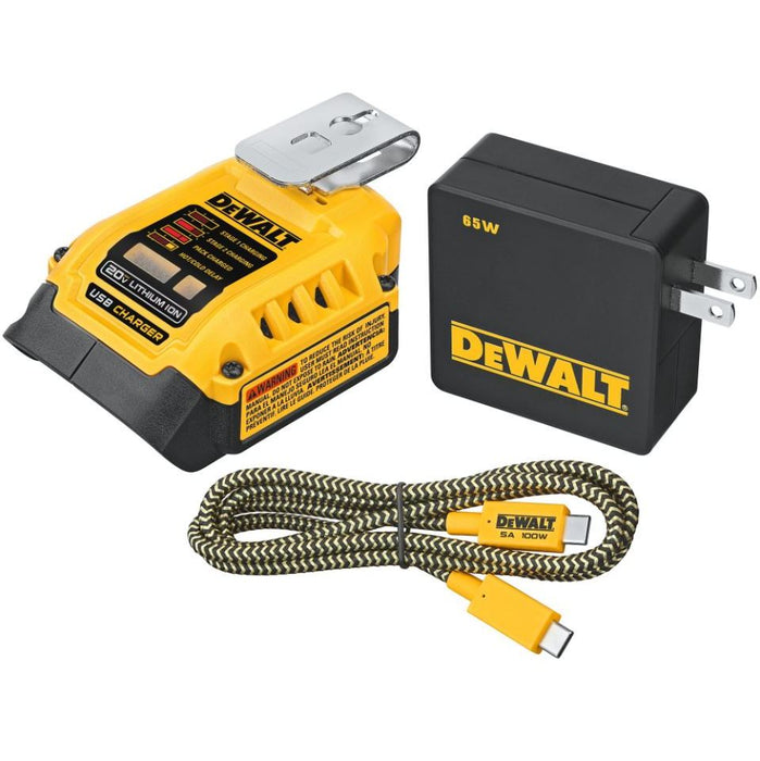 DEWALT DCB094K 20V USB Charging Kit