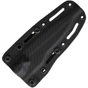 Dawson Knives Smuggler Fixed Blade Knife / Black/White — CPM MagnaCut [DW3847] — product view 2