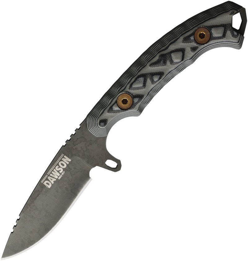 Dawson Knives Companion Fixed Blade Knife / Gray — CPM MagnaCut [DW41003] — product view 1