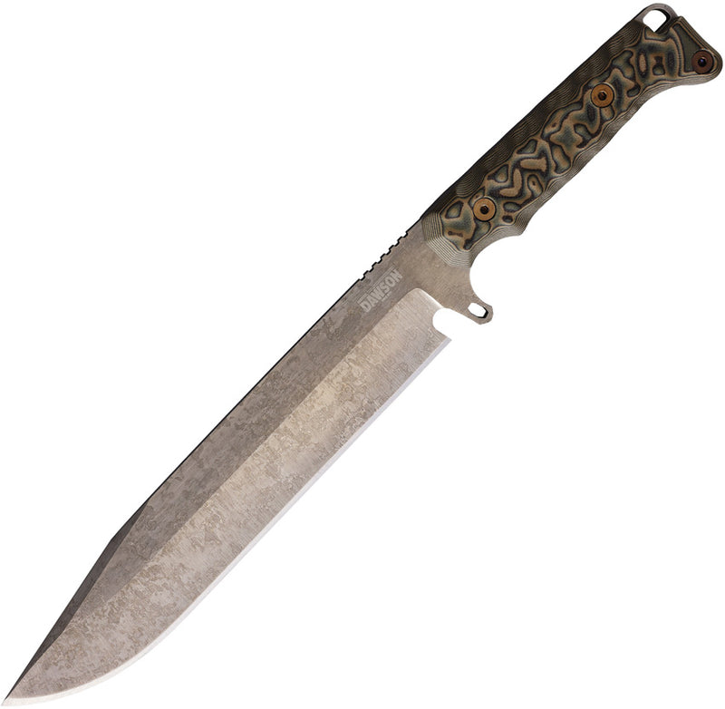 Dawson Knives Holdout Bowie Ultrex Fixed Blade Knife — CPM MagnaCut [DW41799] — product view 1