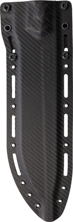 Dawson Knives Archangel Fixed Blade Knife / Black/White — CPM MagnaCut [DW47469] — product view 2