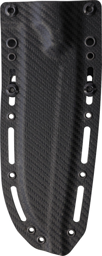 Dawson Knives Summit Fixed Blade Knife / Black/White — CPM MagnaCut [DW48048] — product view 2