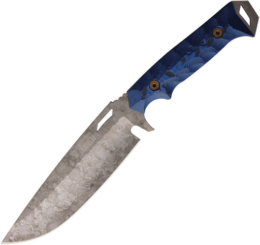 Dawson Knives Summit Fixed Blade Knife / Black/Blue — CPM MagnaCut [DW48091] — product view 1