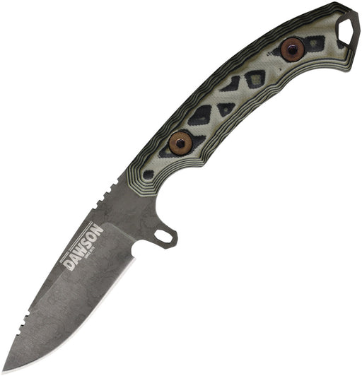 Dawson Knives Companion Fixed Blade Knife / Camo — CPM MagnaCut [DW48190] — product view 1