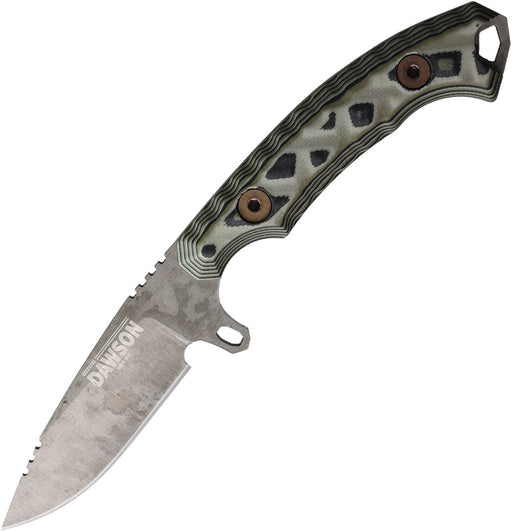 Dawson Knives Companion Fixed Blade Knife / Camo — CPM MagnaCut [DW48874] — product view 1