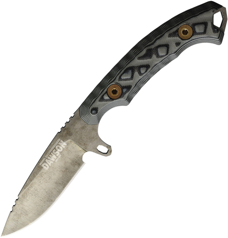 Dawson Knives Companion Fixed Blade Knife / Gray — CPM MagnaCut [DW48911] — product view 1