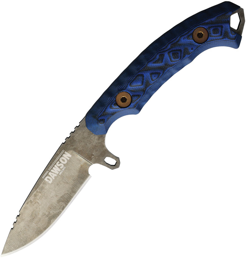 Dawson Knives Companion Fixed Blade Knife / Blue — CPM MagnaCut [DW49260] — product view 1