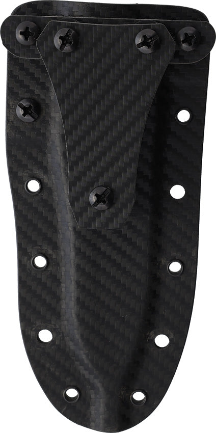 Dawson Knives Harvester Fixed Blade Knife / Black/Red — CPM MagnaCut [DW84165] — product view 3