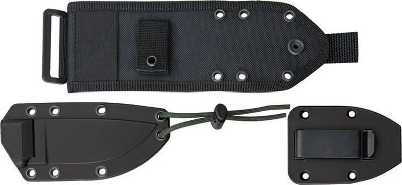 ESEE Model 3 Black G10 Serrated Outdoor Tool [ESEE-3MIL-S-BLK]