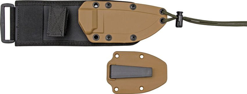 ESEE Model 3 Part Serrated Fixed Blade Knife [ESEE-3SM-MB]