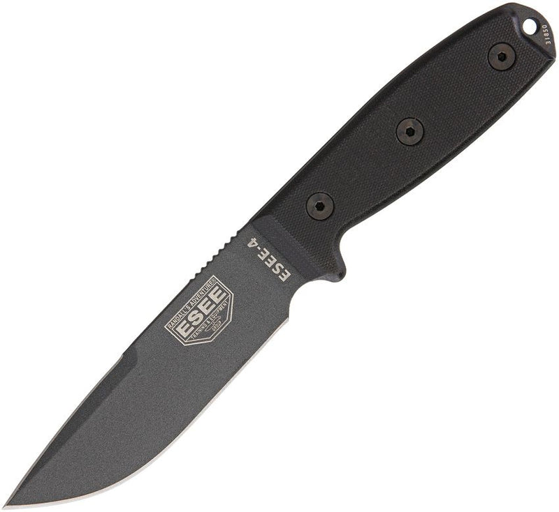 ESEE Model 4 Tactical Fixed Blade Knife [4PCPTGB]
