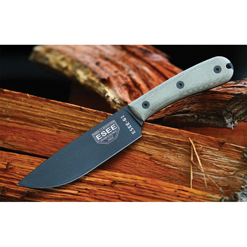 ESEE Model 6 Traditional Handle [ESEE-6HM-B]
