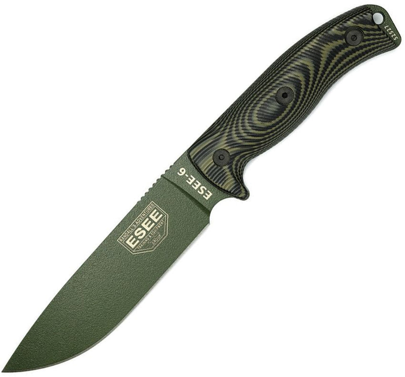 ESEE Model 6 Fixed Blade OD Fixed Blade Knife [6POD-003]