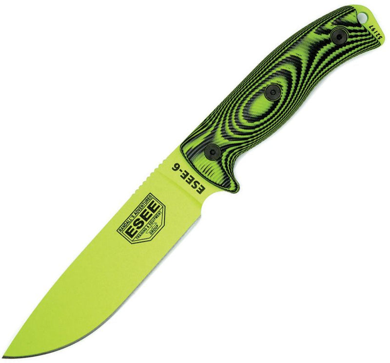 ESEE Model 6 Fixed Blade Venom Fixed Blade Knife [6PVG-007]