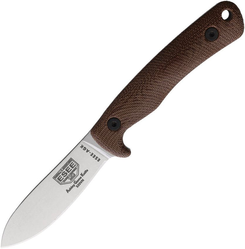 ESEE Ashley Emerson Game Knife S35V Fixed Blade Knife [ESEE-AGK35V]