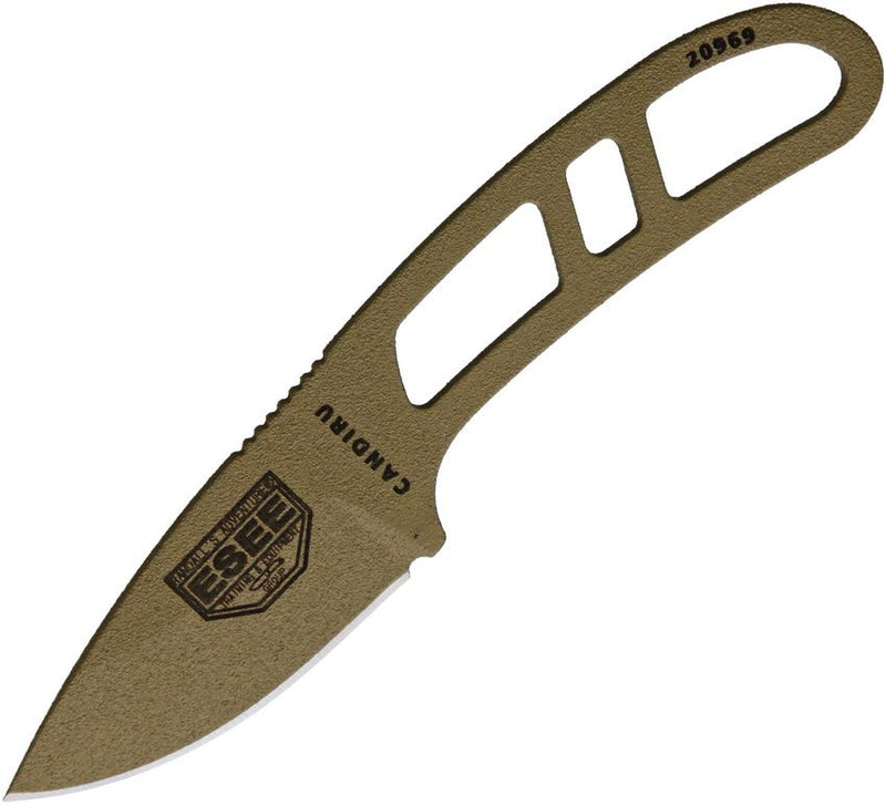 ESEE Candiru Kit Dark Earth Fixed Blade Knife [CAN-DE-KIT-E]