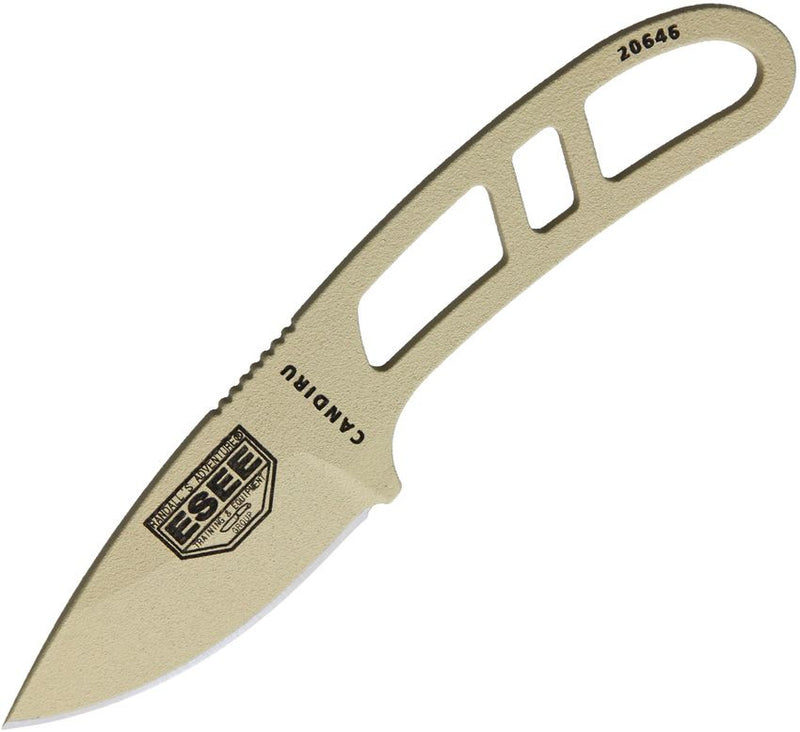 ESEE Candiru Series Tan Fixed Blade Knife [CAN-DT-E]