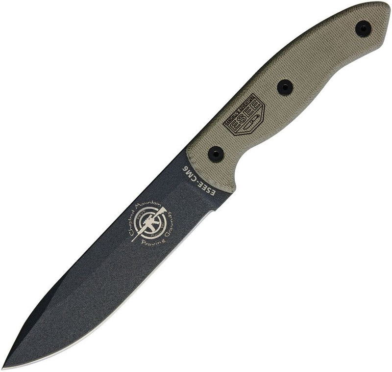 ESEE CM6 Combat Tactical Fixed Blade Knife [ESEE-CM-6-TG-CAN]