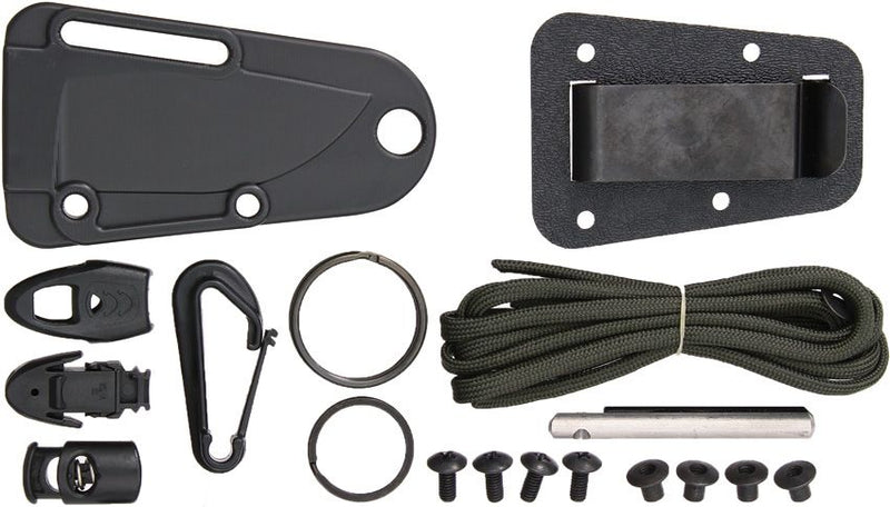 ESEE Izula Dark Earth with Kit Fixed Blade Knife [IZULA-DE-KIT]
