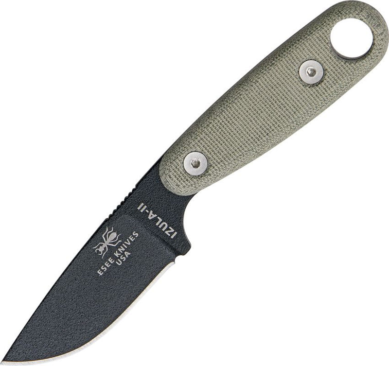 ESEE Izula II Black Fixed Blade Knife [IZULA-II-B]