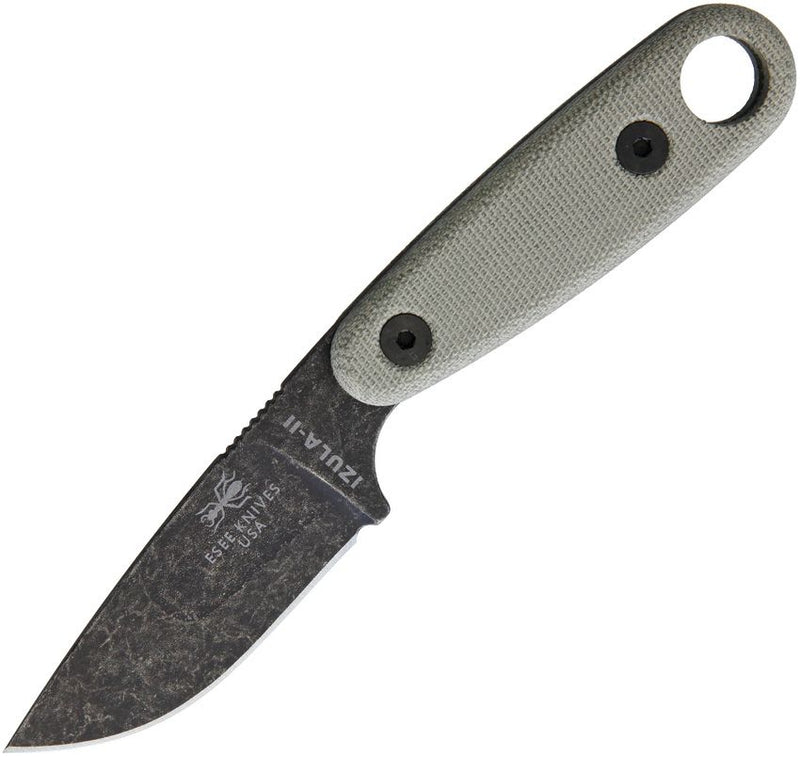 ESEE Izula II Black Oxide Fixed Blade Knife [IZULA-II-B-BO]